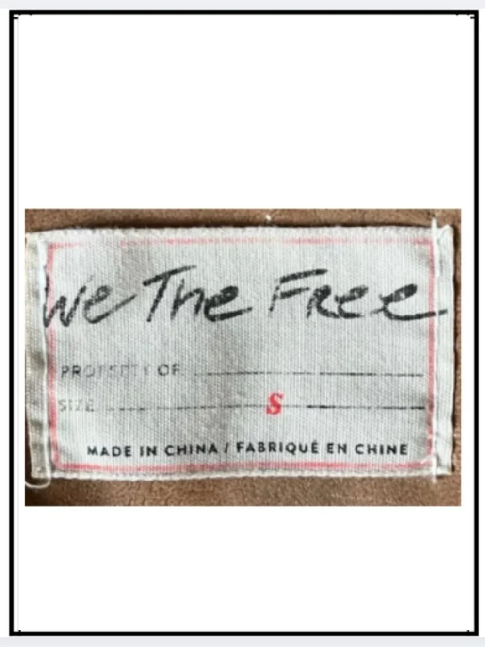 We The Free Jacket